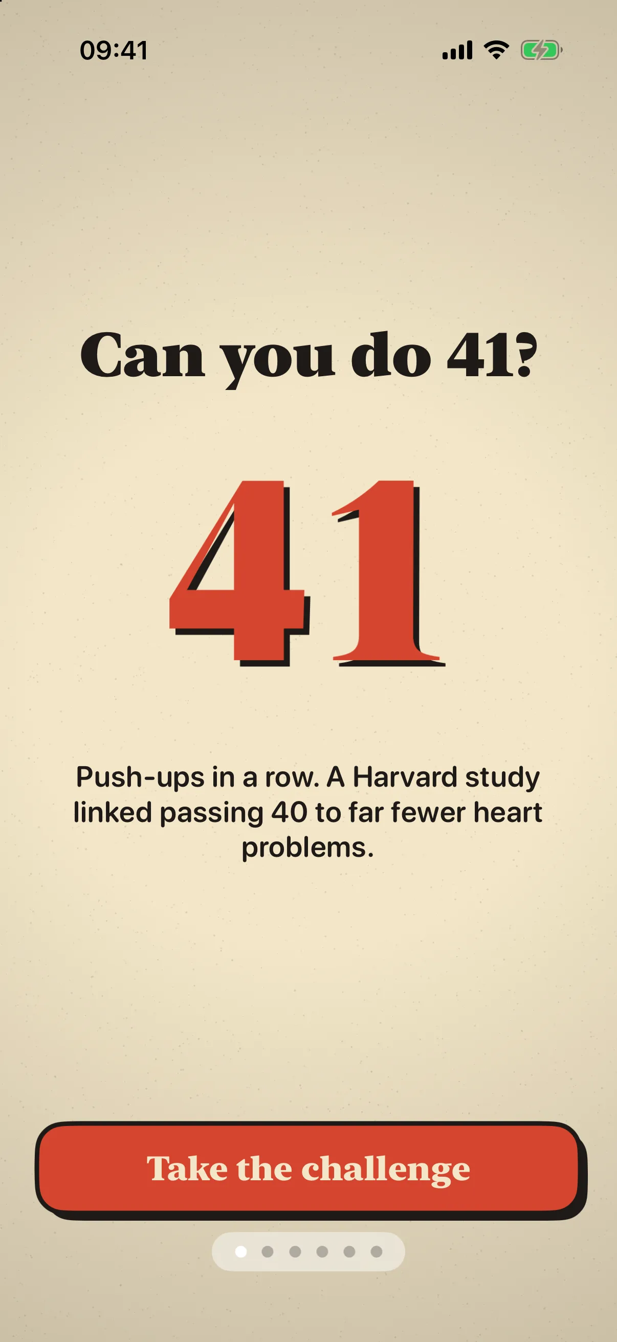 Push to 41 on iPhone: “Can you do 41?”